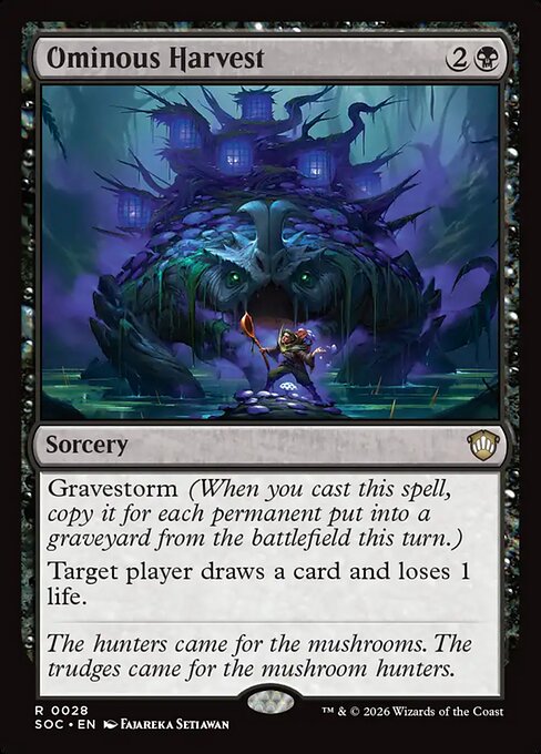 Ominous Harvest - Commander: Secrets of Strixhaven