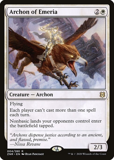 Archon of Emeria (Foil) - Zendikar Rising