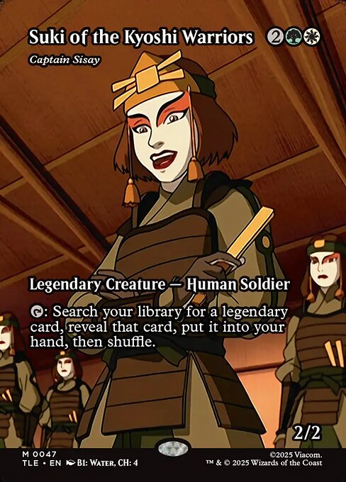 Suki of the Kyoshi Warriors - Captain Sisay (Borderless) - Avatar: The Last Airbender: Eternal-Legal