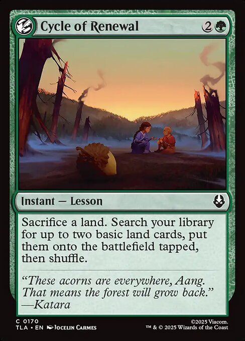 Cycle of Renewal (Foil) - Avatar: The Last Airbender