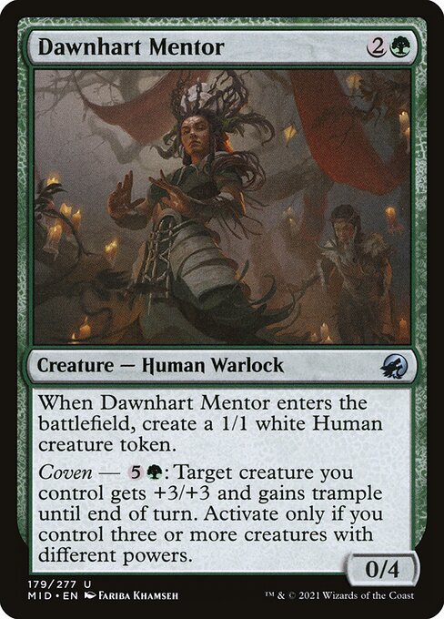 Dawnhart Mentor - Innistrad: Midnight Hunt