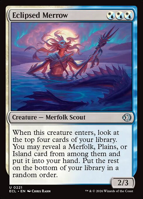 Eclipsed Merrow - Lorwyn Eclipsed