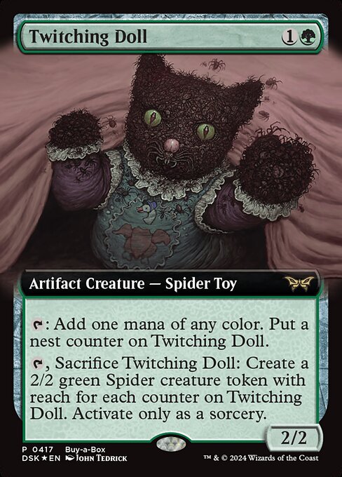 Twitching Doll (Extended Art) (Foil) - Buy-A-Box Promos