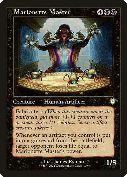 Marionette Master (Retro Frame) - Commander: The Brothers' War