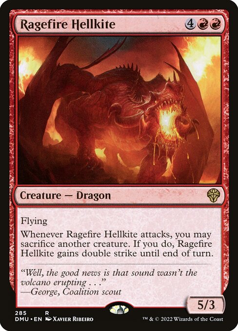 Ragefire Hellkite - Dominaria United