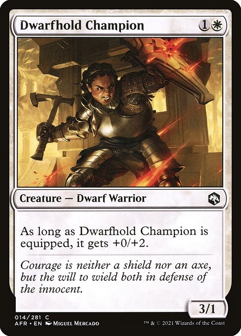 Dwarfhold Champion - Adventures in the Forgotten Realms