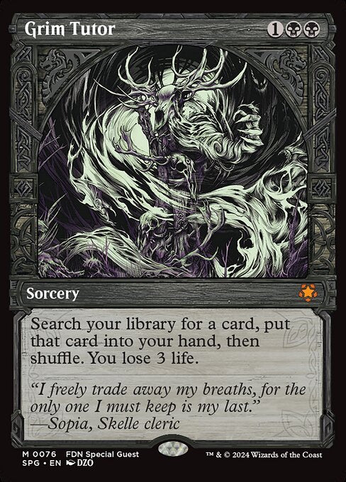 Grim Tutor (Showcase) - Special Guests