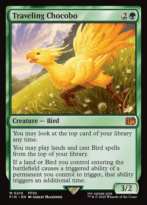 Traveling Chocobo - FINAL FANTASY