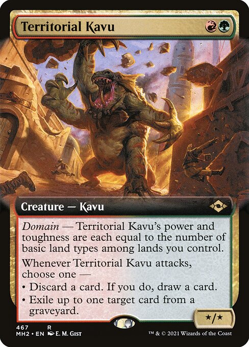 Territorial Kavu (Extended Art) - Modern Horizons 2