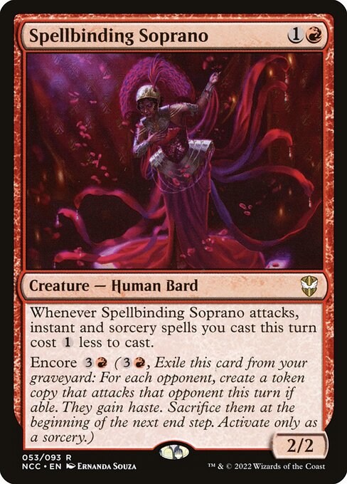 Spellbinding Soprano - Commander: Streets of New Capenna