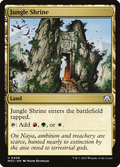 Jungle Shrine - Commander: March of the Machine