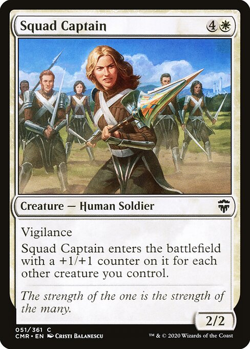 Squad Captain (Foil) - Commander Legends