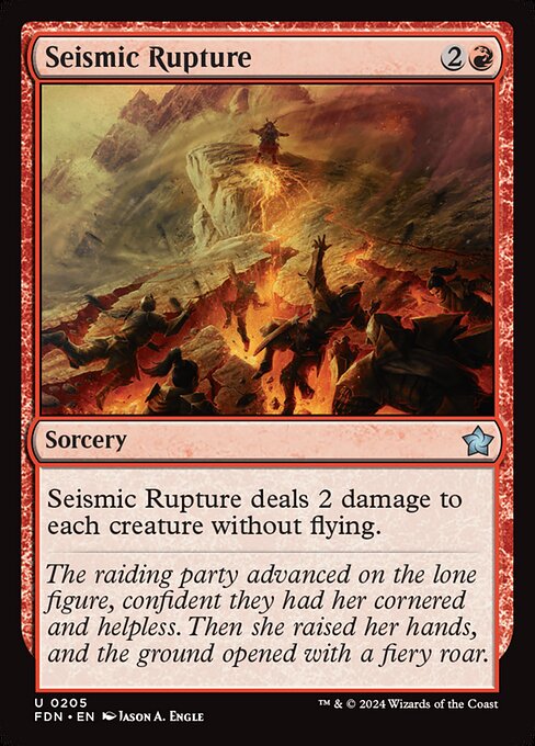 Seismic Rupture - Foundations