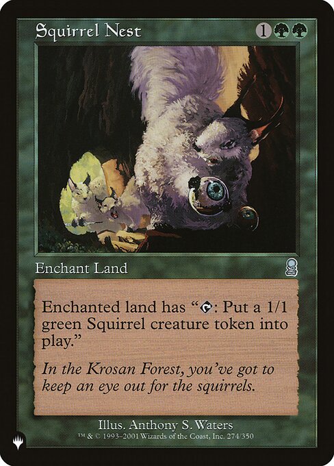Squirrel Nest - The List Reprints