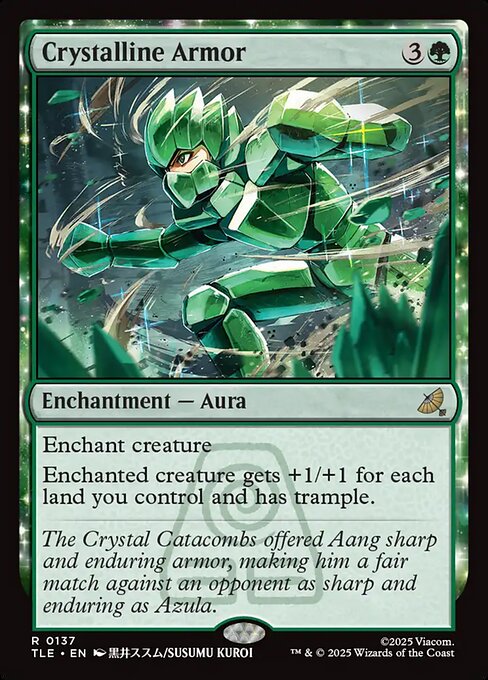 Crystalline Armor (Foil) - Avatar: The Last Airbender: Eternal-Legal