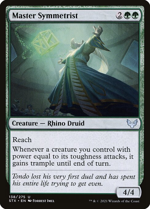 Master Symmetrist (Foil) - Strixhaven: School of Mages