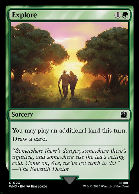 Explore (Foil) - Universes Beyond: Doctor Who