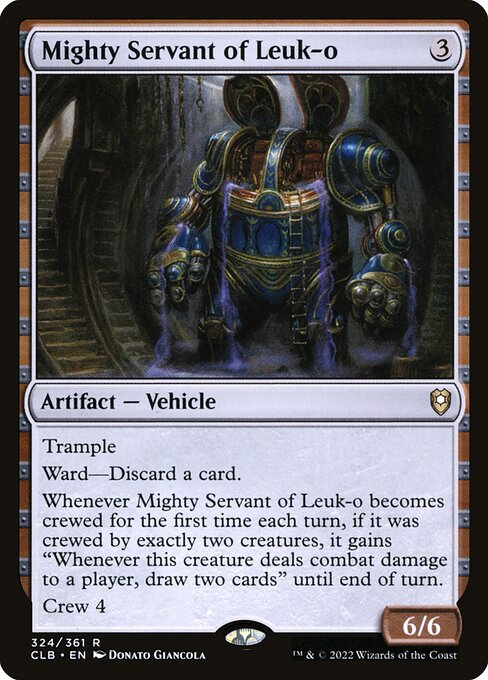 Mighty Servant of Leuk-o - Commander Legends: Battle for Baldur's Gate