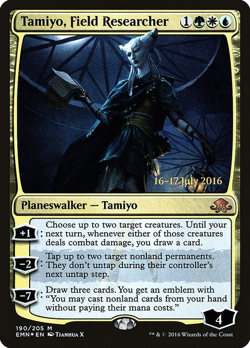 Tamiyo, Field Researcher - Prerelease Cards