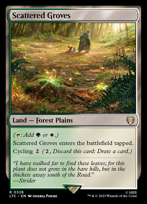Scattered Groves - Commander: The Lord of the Rings: Tales of Middle-earth