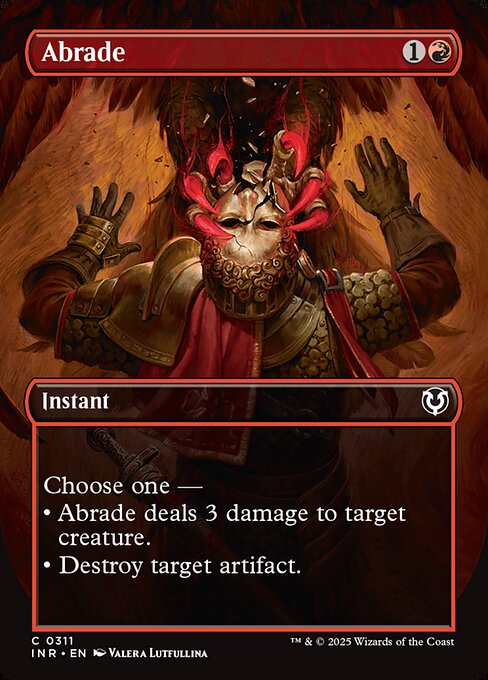 Abrade (Borderless) - Innistrad Remastered