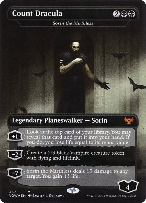 Count Dracula - Sorin the Mirthless (Foil) - Innistrad: Crimson Vow
