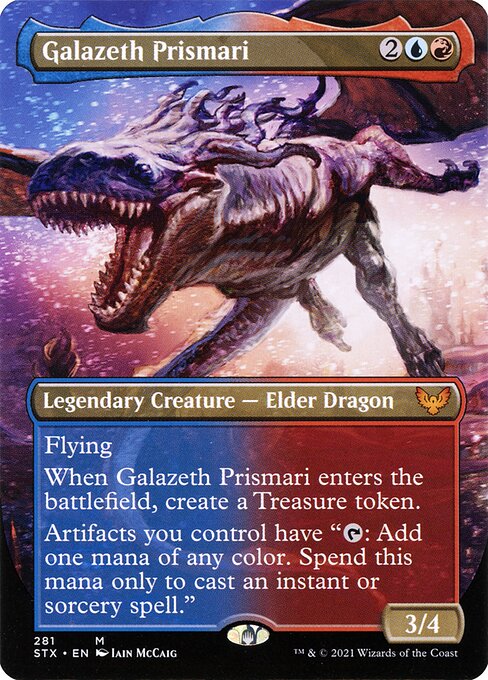 Galazeth Prismari (Borderless) - Strixhaven: School of Mages