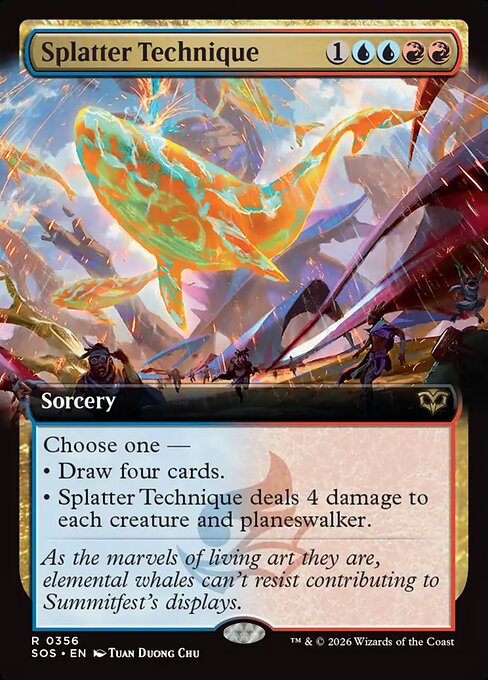 Splatter Technique (Extended Art) - Secrets of Strixhaven