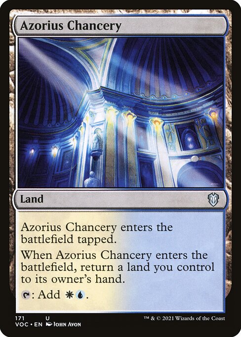 Azorius Chancery - Commander: Innistrad: Crimson Vow
