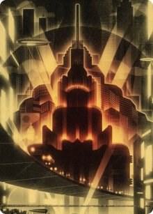 Plains Art Card (Foil) - Art Series: Streets of New Capenna