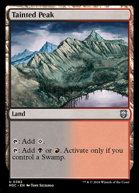 Tainted Peak - Commander: Modern Horizons 3