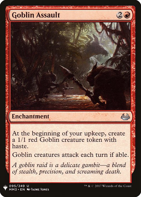 Goblin Assault - The List Reprints
