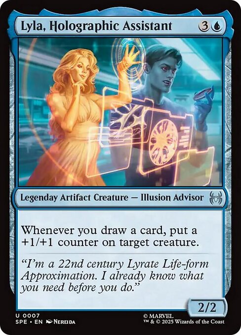 Lyla, Holographic Assistant (Foil) - Marvel's Spider-Man: Eternal-Legal