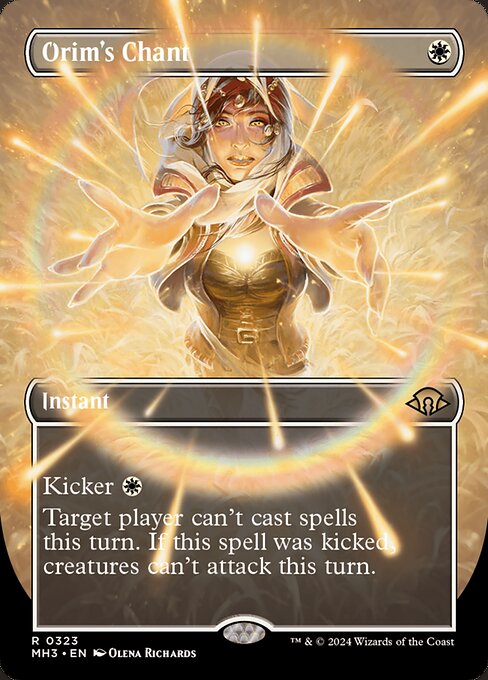Orim's Chant (Borderless) - Modern Horizons 3