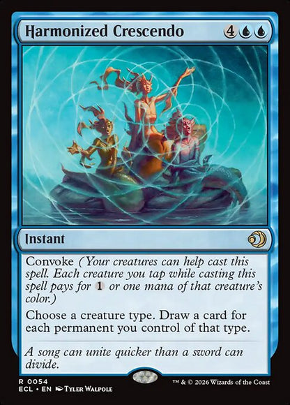 Harmonized Crescendo (Foil) - Lorwyn Eclipsed