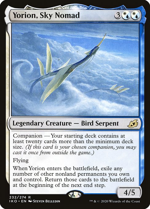 Yorion, Sky Nomad (Foil) - Ikoria: Lair of Behemoths