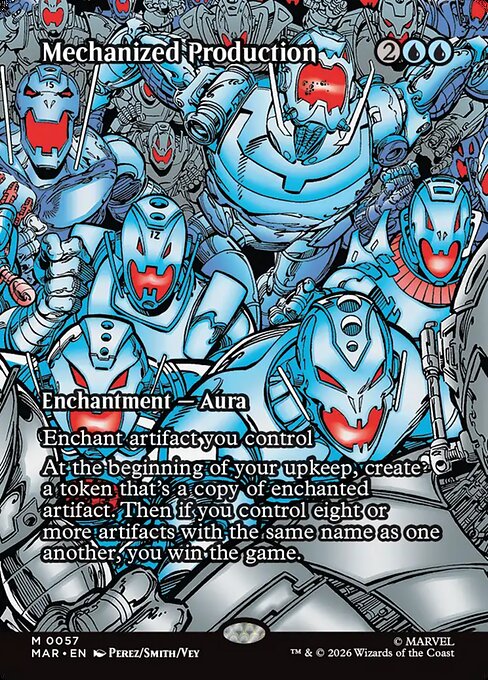 Mechanized Production (Borderless) - Marvel Universe Eternal-Legal