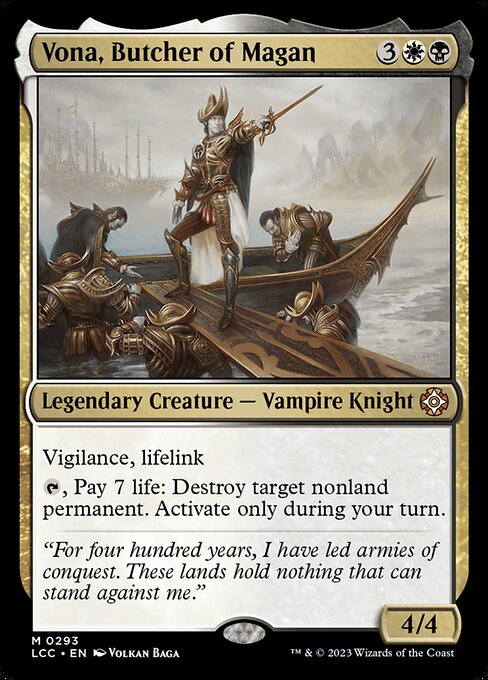 Vona, Butcher of Magan - Commander: The Lost Caverns of Ixalan