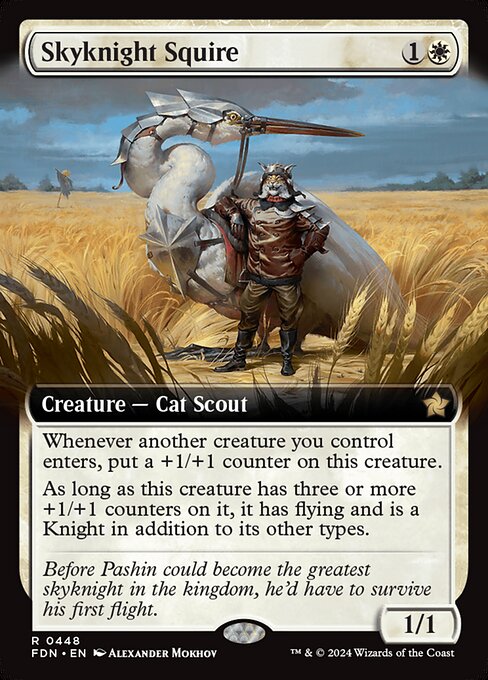 Skyknight Squire (Extended Art) - Foundations