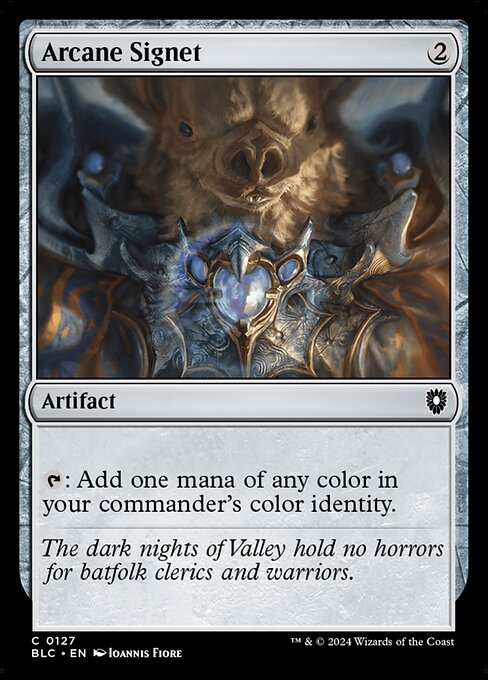Arcane Signet - Commander: Bloomburrow