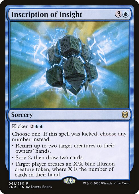 Inscription of Insight - Zendikar Rising
