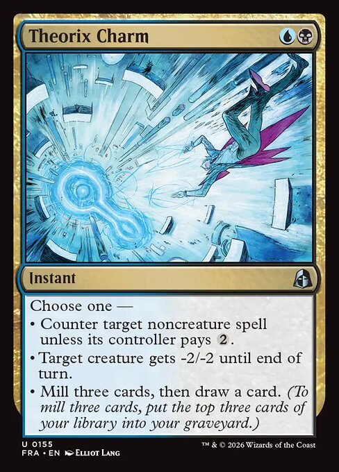 Theorix Charm (Foil) - Reality Fracture