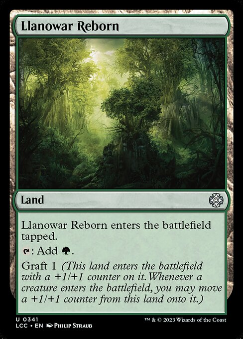 Llanowar Reborn - Commander: The Lost Caverns of Ixalan