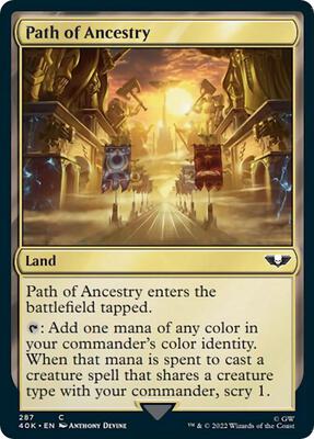 Path of Ancestry (Surge Foil) - Universes Beyond: Warhammer 40,000