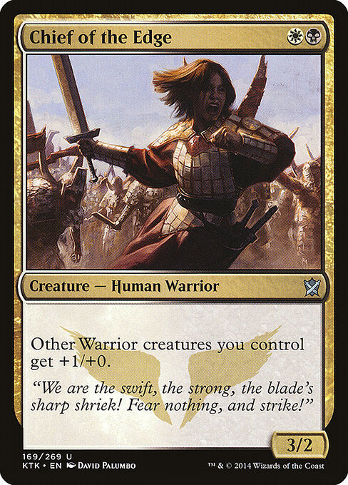Chief of the Edge (Foil) - Khans of Tarkir