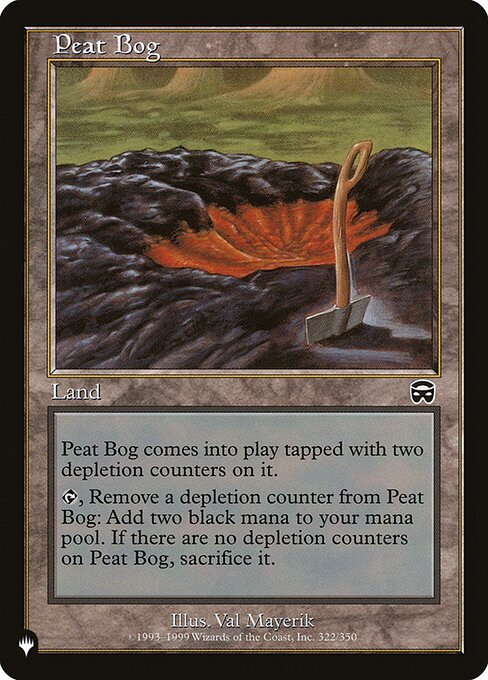 Peat Bog - The List Reprints