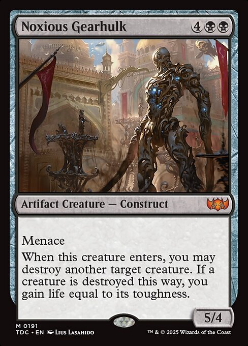 Noxious Gearhulk - Commander: Tarkir: Dragonstorm