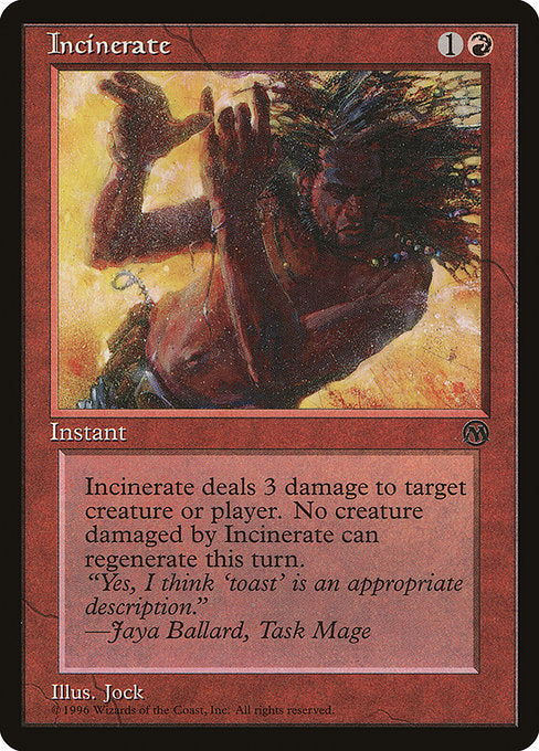 Incinerate - Arena Promos