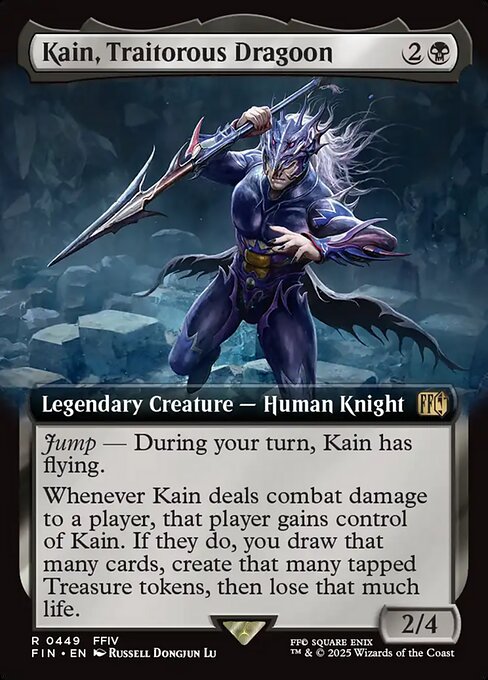 Kain, Traitorous Dragoon (Extended Art) - FINAL FANTASY