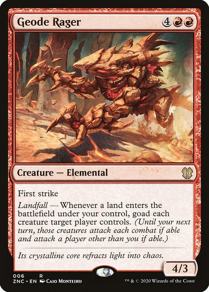 Geode Rager - Commander: Zendikar Rising